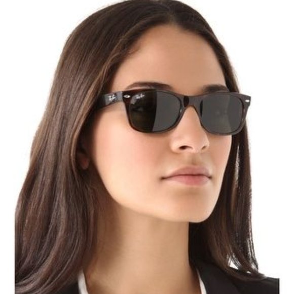 Ray Ban NEW Wayfarer RB2132 Tortoise - Polorized G-15 lens - Picture 3 of 9